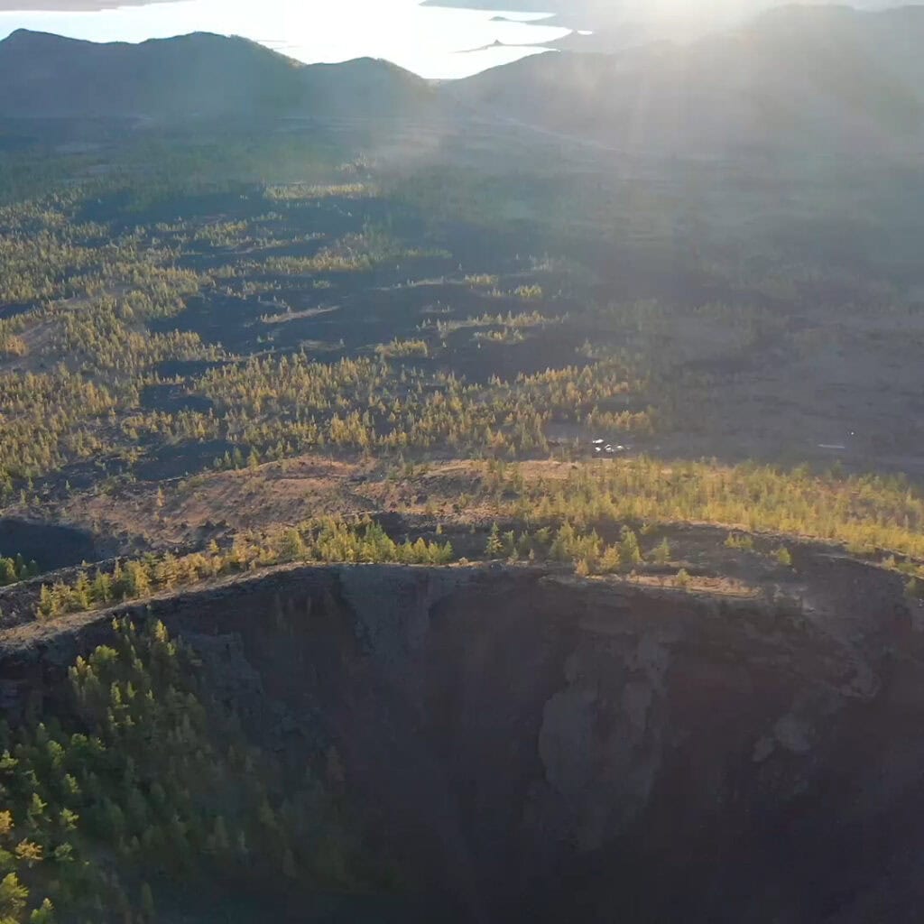 The crater of Khorgo Volcano, one of many Mongolia highlights