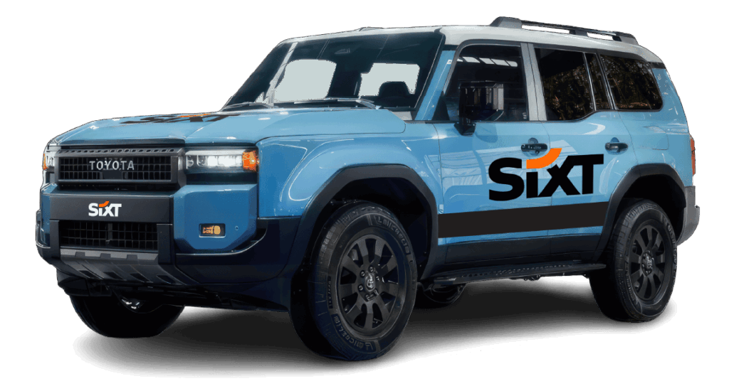 SIXT Mongolia Car Rental 4x4 TOYOTA Landcruiser 250 Prado