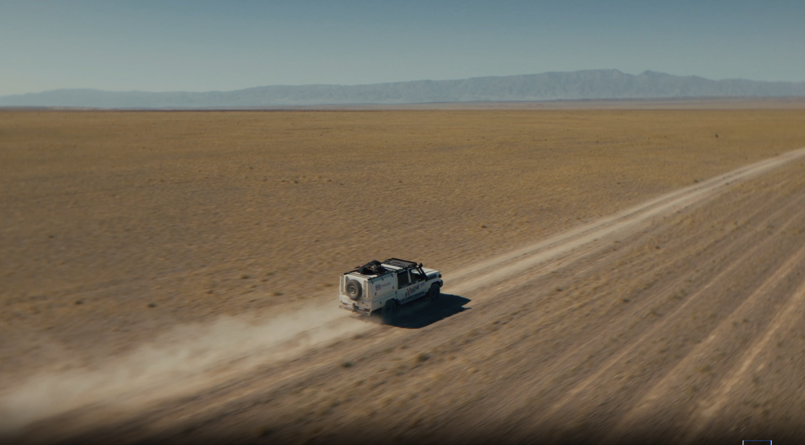 Rental car driving in Mongolia